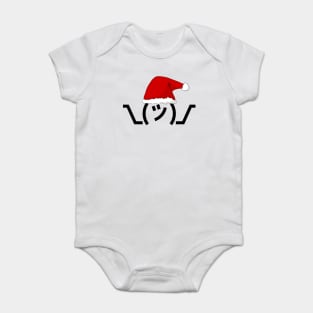Christmas Shrug Baby Bodysuit